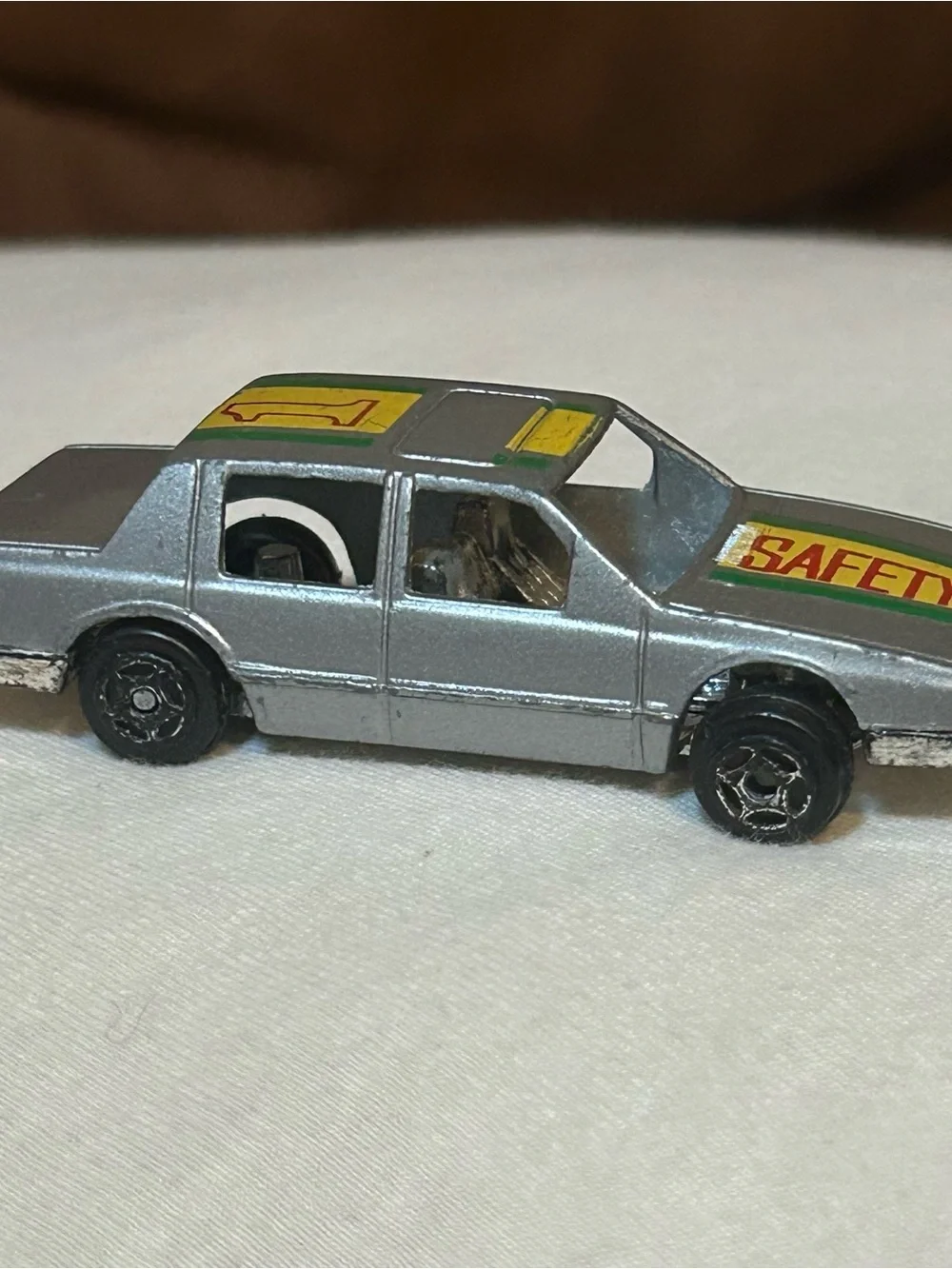 Vintage Summer Metal Products Marz Karz Silver Volvo 760 Safety Diecast